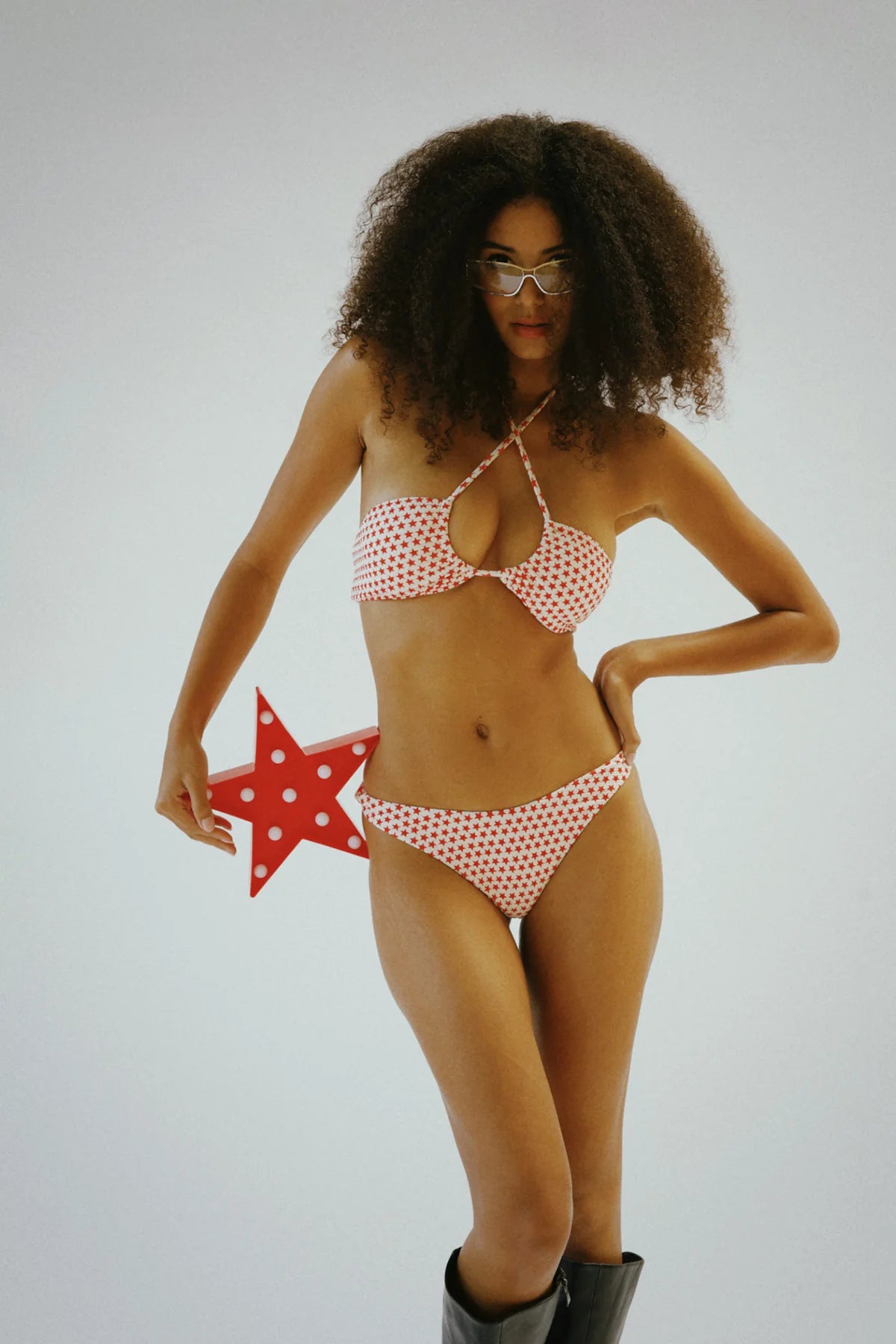 Amalfi String Tie Bandeau Bikini Top