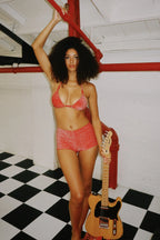 Flame Triangle Thong Set