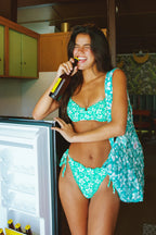 Palm Paradise Underwire Cheeky Set