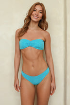 Azure Bandeau Cheeky Set