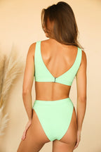 Ultra High Waist Cheeky Bikini Bottom