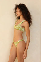 Twin Fin Matcha Bralette Thong Set