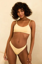 Seaport High Cut Thong Bikini Bottom