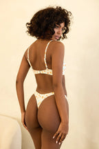 Clementine Triangle Thong Set