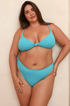 Seashore High Waist Cheeky Bikini Bottom