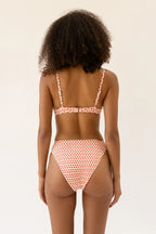 Seashore High Waist Cheeky Bikini Bottom