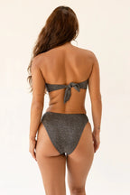 Seashore High Waist Cheeky Bikini Bottom