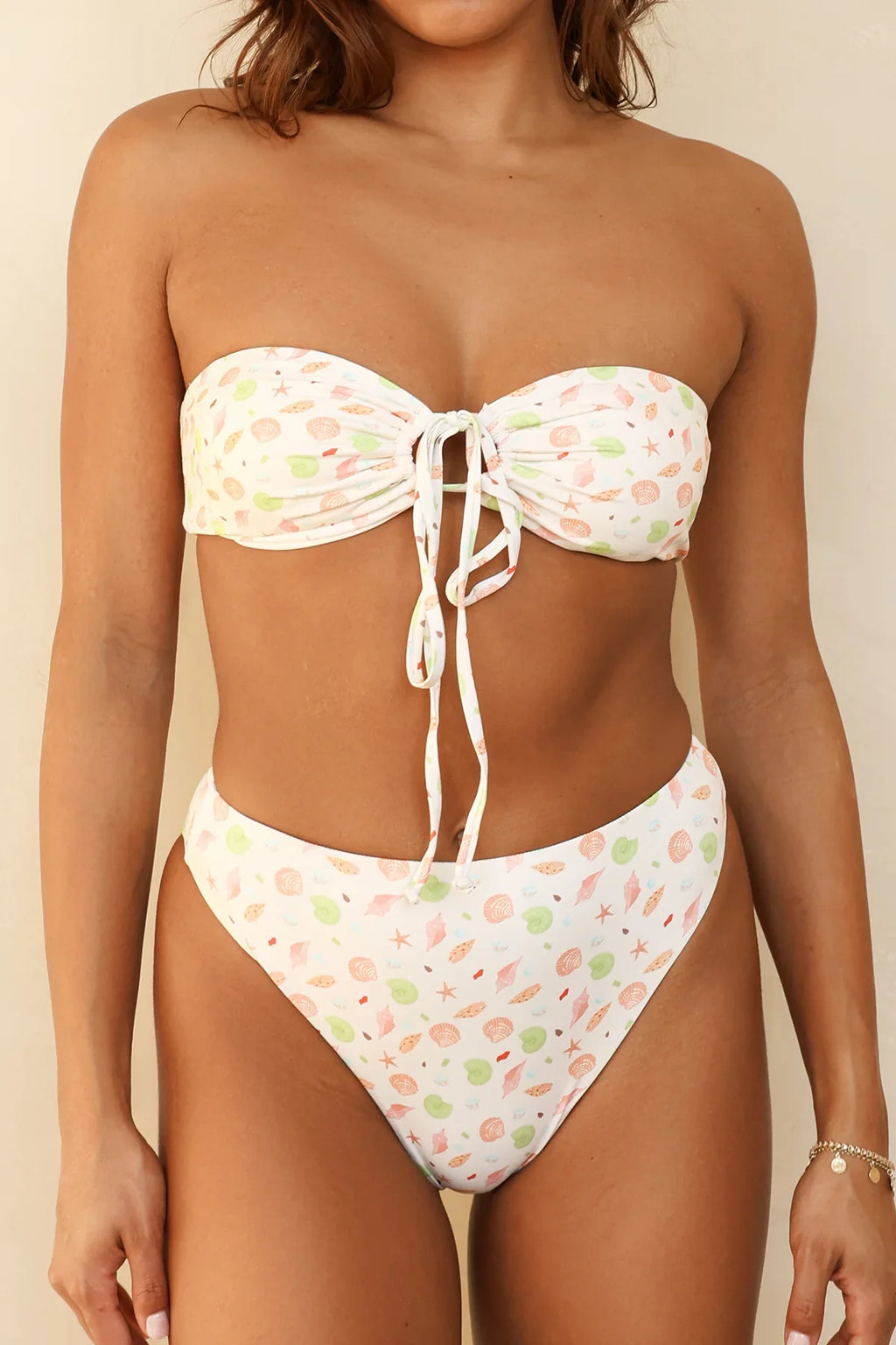 Underwater Garden Bandeau Cheeky Set
