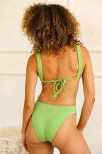 Seashore Cheeky High Waisted Bikini Bottom