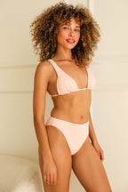 Sunset Pink Triangle Cheeky Set