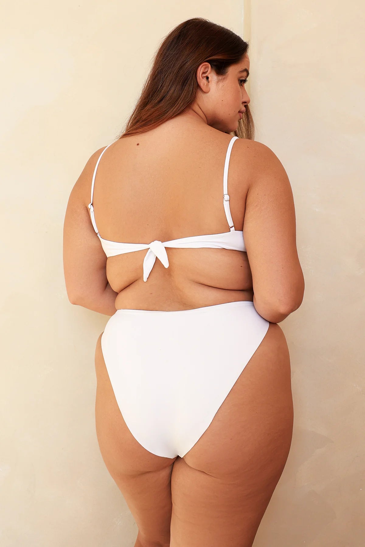 Seashore High Waist Cheeky Bikini Bottom