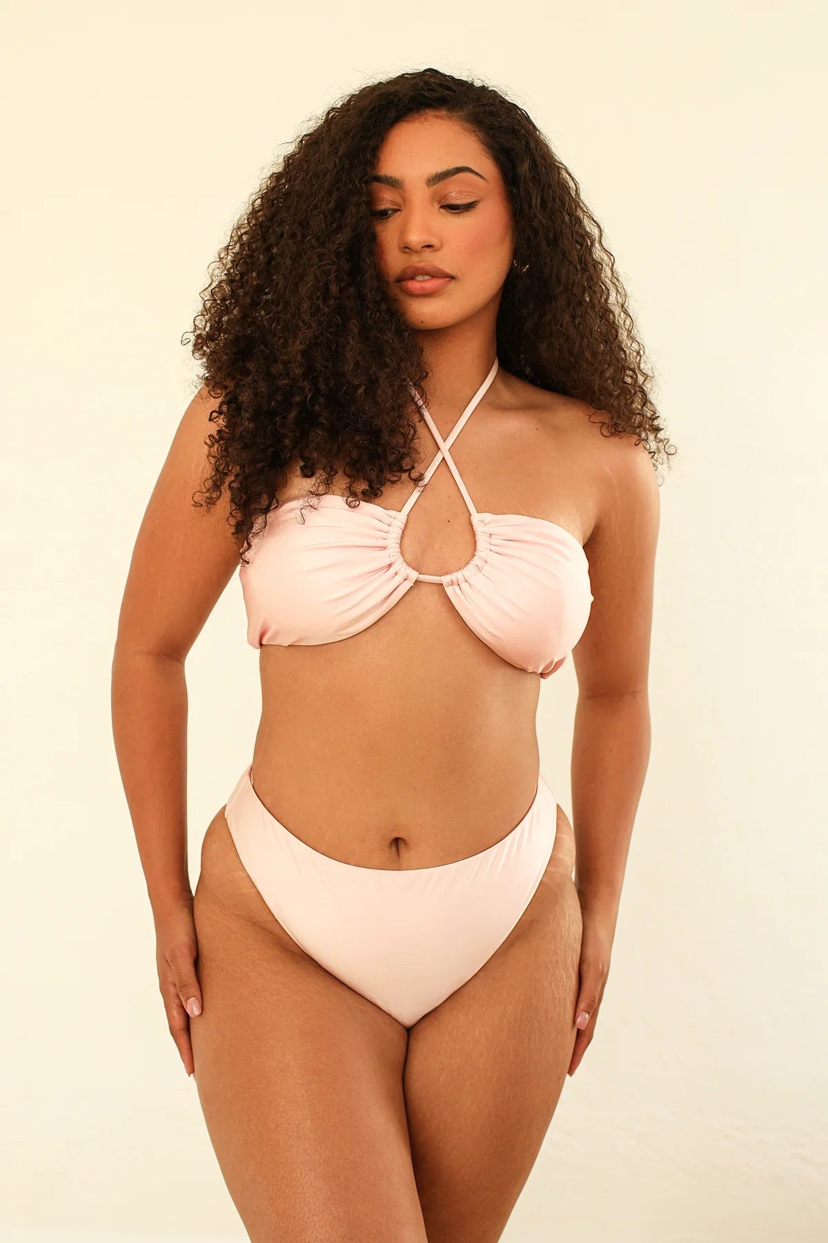 Ballet Slipper Bandeau Cheeky Set