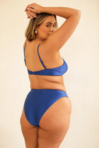 Seashore High Waist Cheeky Bikini Bottom