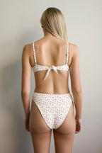 Seashore High Waist Cheeky Bikini Bottom