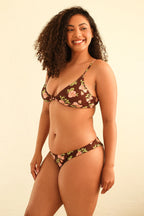 Palma Scrunch Back Cheeky Bikini Bottom