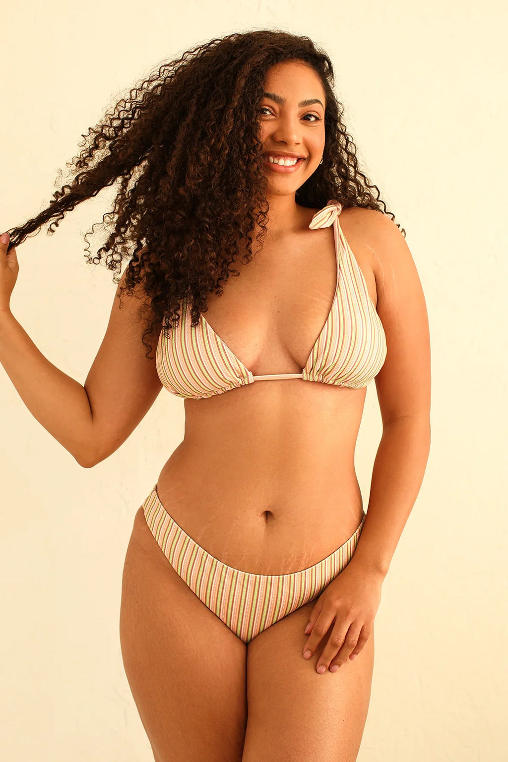 Palma Scrunch Back Cheeky Bikini Bottom