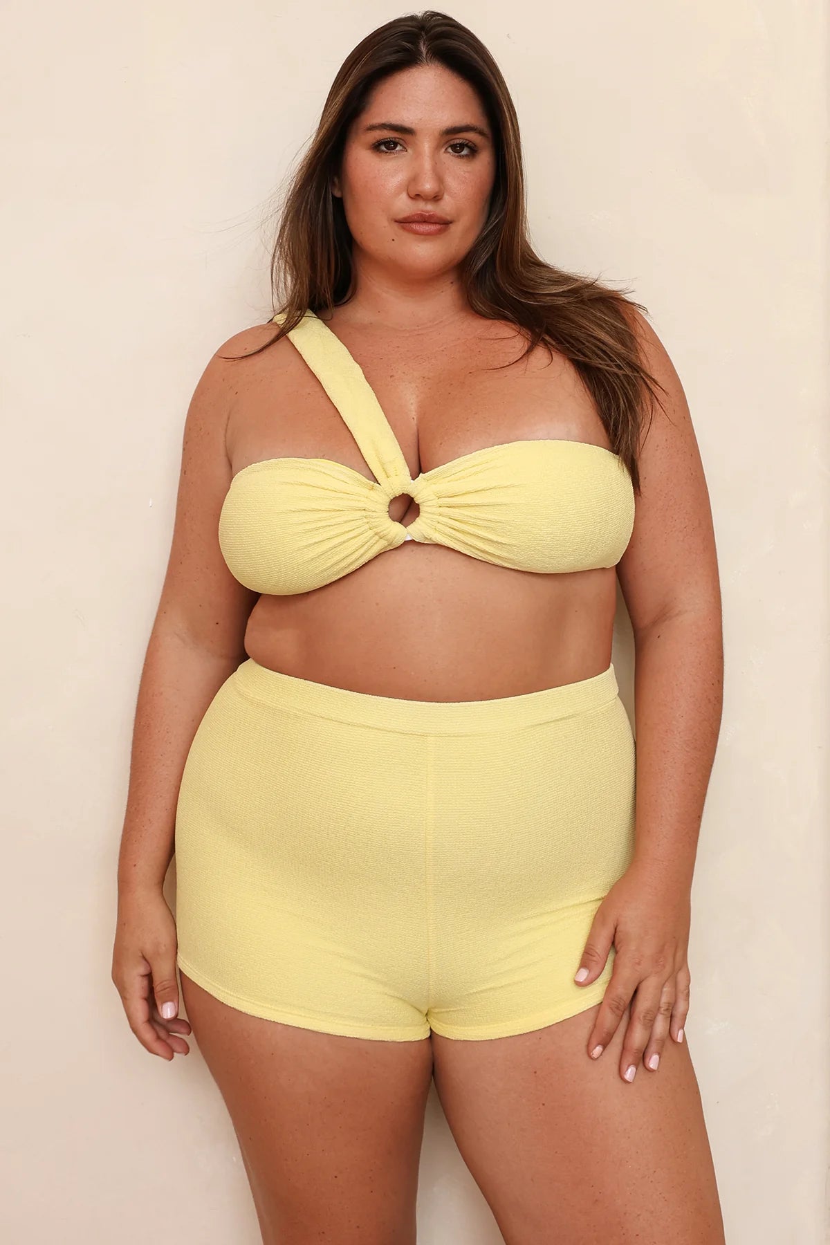 Farrah Elastic Waist Booty Short