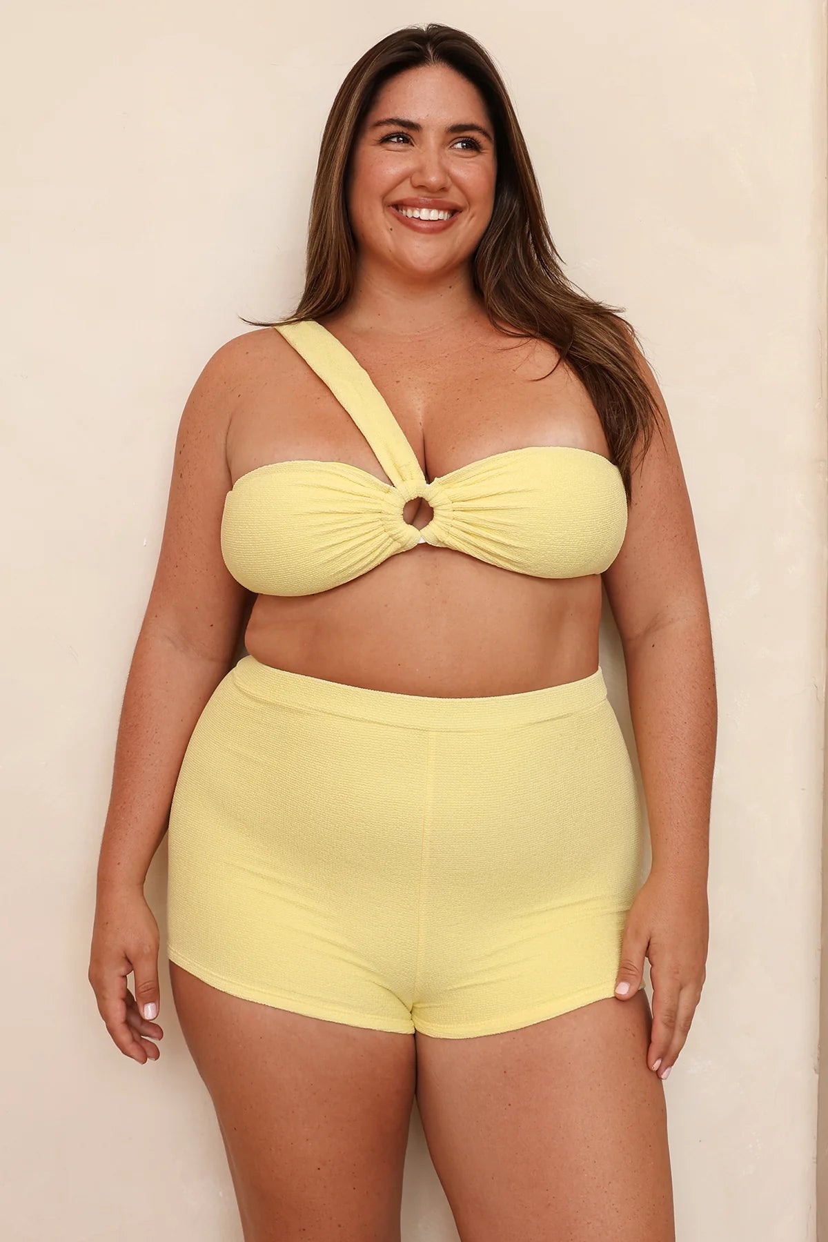 Farrah Elastic Waist Booty Short