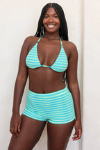 Farrah Elastic Waist Booty Short