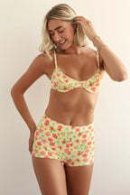 Farrah Elastic Waist Booty Short