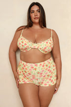 Farrah Elastic Waist Booty Short