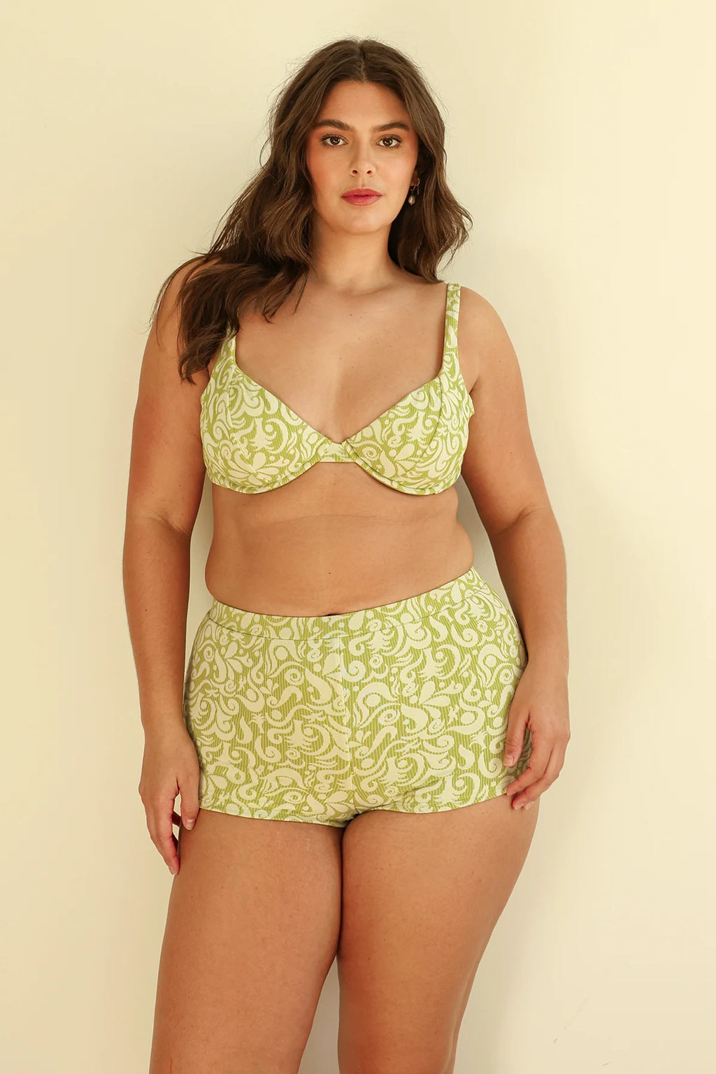Twin Fin Matcha Underwire Full Set