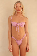 Orchid Bouquet Underwire Super Cheeky Set