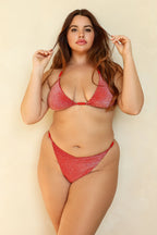 Fiji V-Cut Thong Bikini Bottom