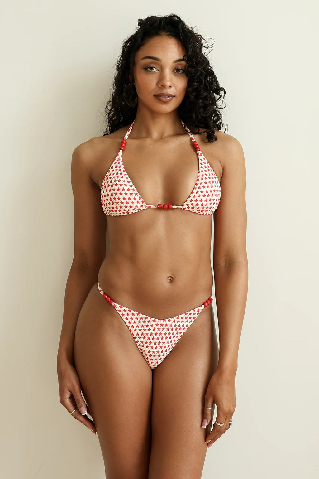 Fiji V-Cut Thong Bikini Bottom