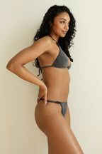 Fiji V-Cut Thong Bikini Bottom