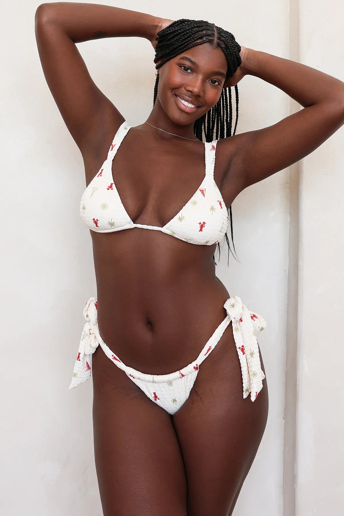 Lobster Cove Triangle Super Cheeky Set