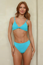 Zen Knotted Triangle Bikini Top