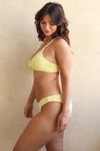 Zen Knotted Triangle Bikini Top