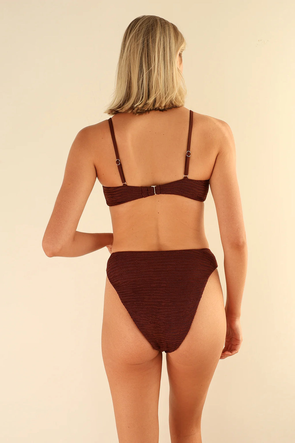 Zen Knotted Triangle Bikini Top