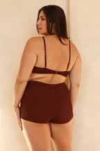 Zen Knotted Triangle Bikini Top