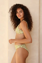 Zen Knotted Triangle Bikini Top