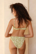 Zen Knotted Triangle Bikini Top