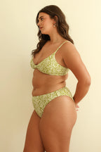 Zen Knotted Triangle Bikini Top