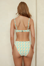 Zen Knotted Triangle Bikini Top