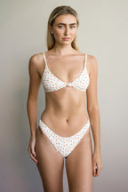 Zen Knotted Triangle Bikini Top