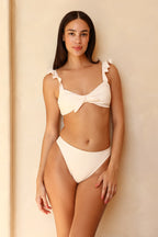 Dove Bandeau Seashore Cheeky Set