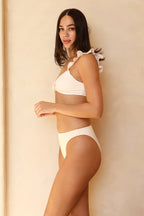 Dove Bandeau Seashore Cheeky Set