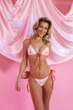 Cove Tie Front Triangle Bikini Top