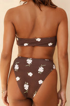 Amalfi String Tie Bandeau Bikini Top