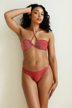 Amalfi String Tie Bandeau Bikini Top