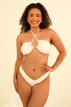 Amalfi String Tie Bandeau Bikini Top