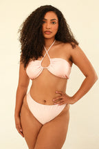 Amalfi String Tie Bandeau Bikini Top