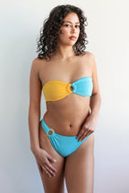 Lotus Bandeau Bikini Top