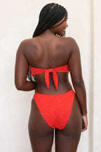 Lotus Bandeau Bikini Top