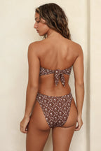 Lotus Bandeau Bikini Top